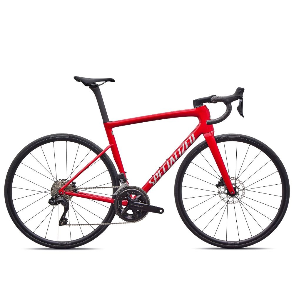 Bicicleta Specialized Tarmac SL8 Comp - Shimano 105 Di2 Gloss Red/Silver Dust 2026
