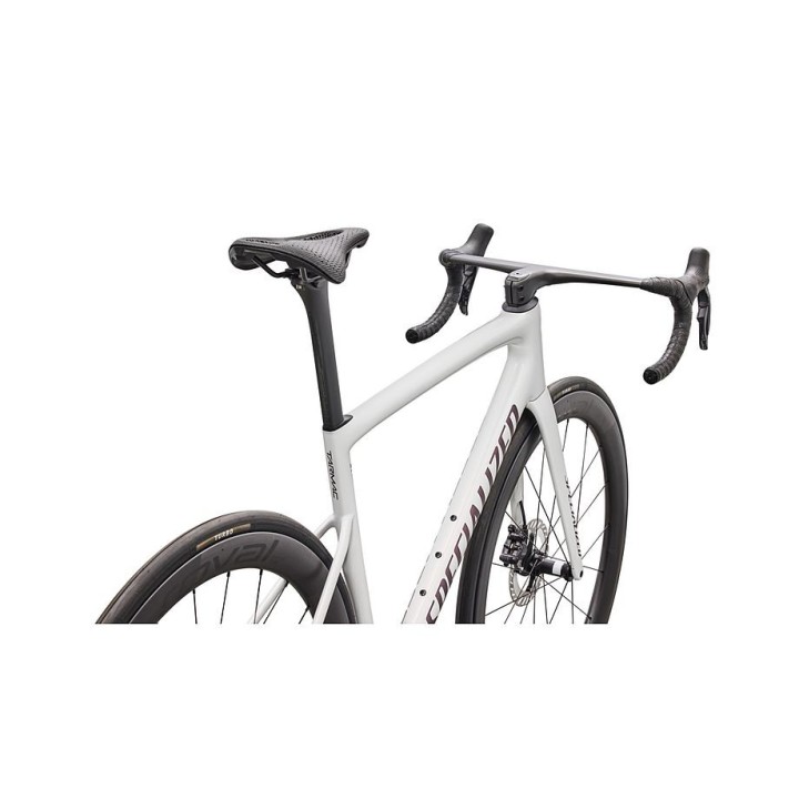 Vélo Specialized Tarmac Sl8 Pro - Shimano Ultegra Di2 Gloss Dolomite Metallic / Nebula Metallic 2026