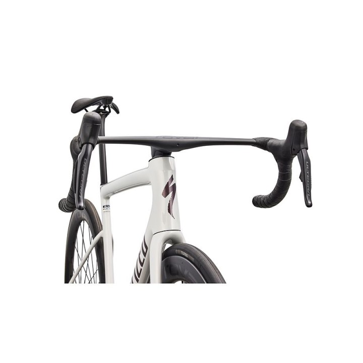 Vélo Specialized Tarmac Sl8 Pro - Shimano Ultegra Di2 Gloss Dolomite Metallic / Nebula Metallic 2026