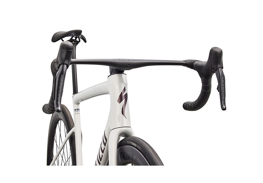 Vélo Specialized Tarmac Sl8 Pro - Shimano Ultegra Di2 Gloss Dolomite Metallic / Nebula Metallic 2026