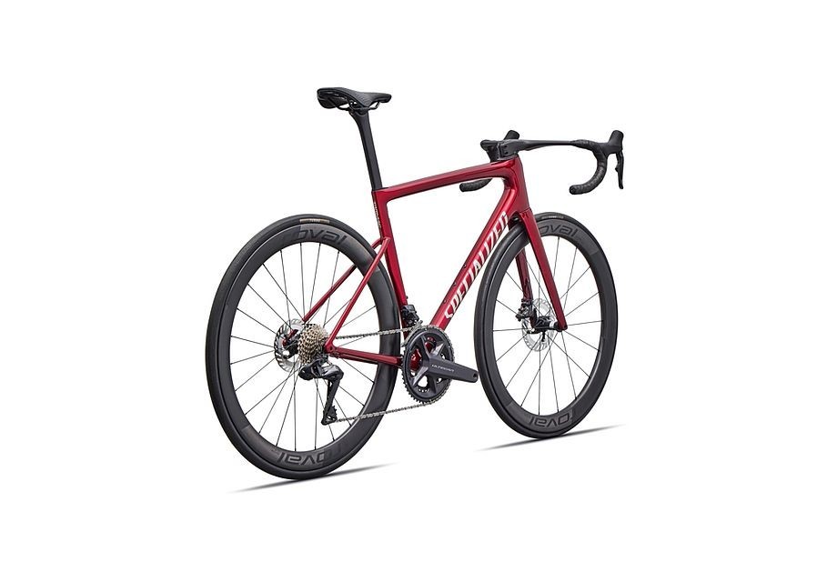 Vélo Specialized Tarmac Sl8 Pro - Shimano Ultegra Di2 Rouge brillant / Chrome 2026