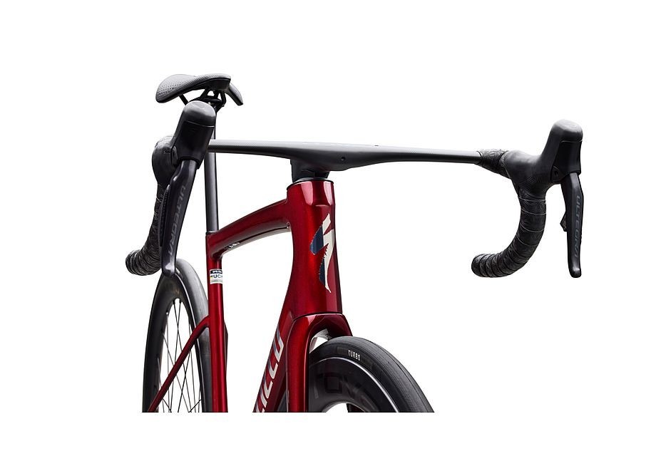 Vélo Specialized Tarmac Sl8 Pro - Shimano Ultegra Di2 Rouge brillant / Chrome 2026