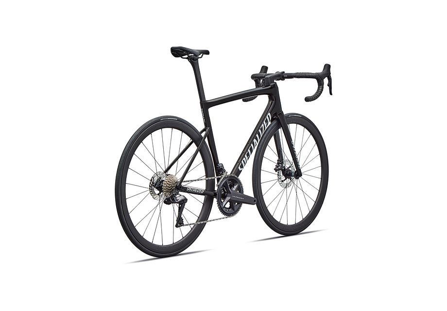 Bicicleta Specialized Tarmac Sl8 Expert - Ultegra Di2 Gloss Obsidian Metallic / 25% Cqv Reflex Super Red Pearl Over White 2026