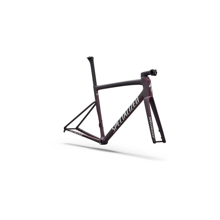 Cuadro Specialized Sl8 Satin Carbon / 100% Cqv Reflex Super Red Pearl Front Edge Fade / Metallic White Silver 2026