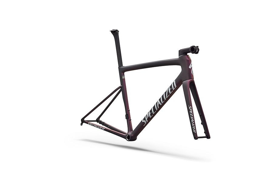 Cadre Specialized Sl8 Satin Carbon / 100 % Cqv Reflex Super Red Pearl Front Edge Fade / Metallic White Silver 2026