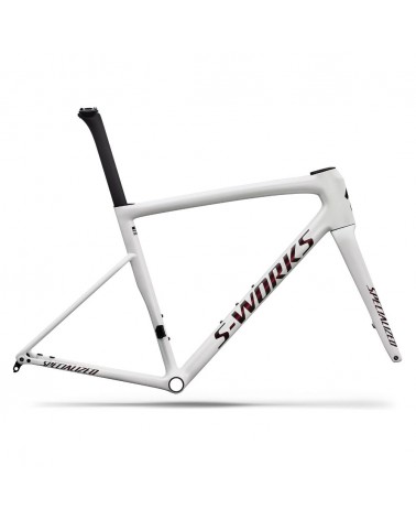 Cuadro Specialized S-Works Tarmac Sl8 Gloss Metallic White Silver / Pearl / Black 2026