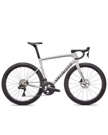Vélo Specialized Tarmac Sl8 Pro - Shimano Ultegra Di2 Gloss Dolomite Metallic / Nebula Metallic 2026