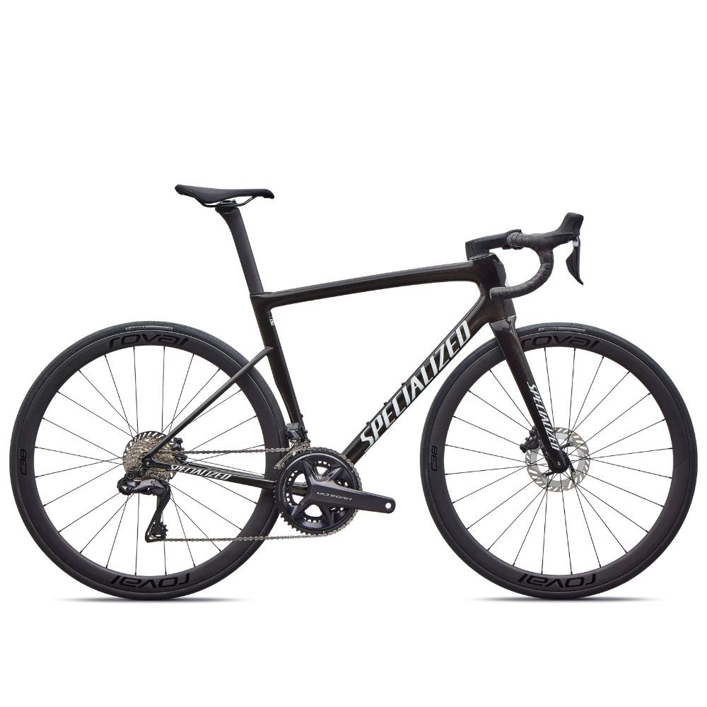 Bicicleta Specialized Tarmac Sl8 Expert - Ultegra Di2 Gloss Obsidian Metallic / 25% Cqv Reflex Super Red Pearl Over White 2026