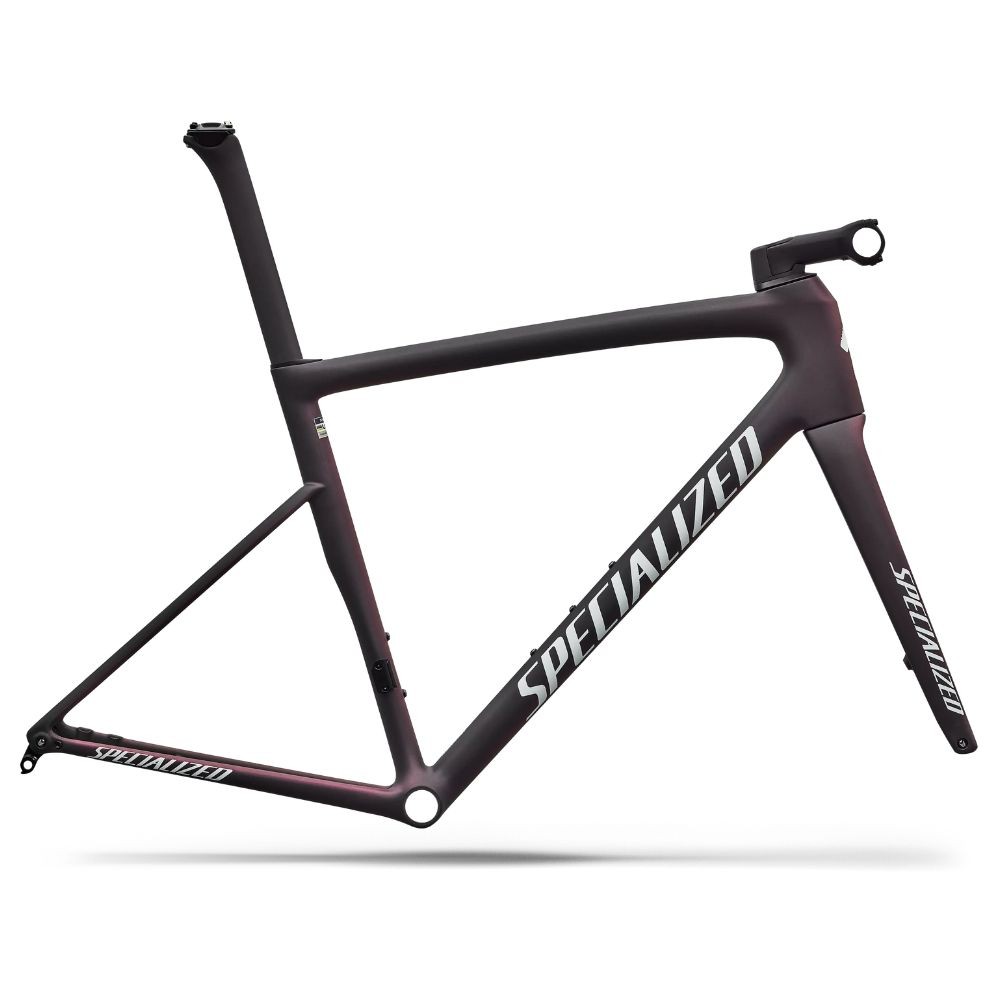 Cuadro Specialized Sl8 Satin Carbon / 100% Cqv Reflex Super Red Pearl Front Edge Fade / Metallic White Silver 2026