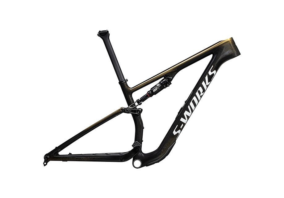 Cadre Specialized S-Works Epic 8 Gloss Carbon Gold Pearl / Metallic White Silver 2026