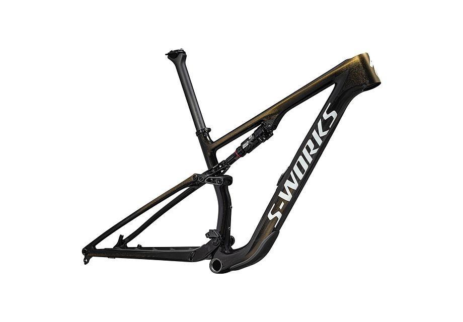 Cadre Specialized S-Works Epic 8 Gloss Carbon Gold Pearl / Metallic White Silver 2026