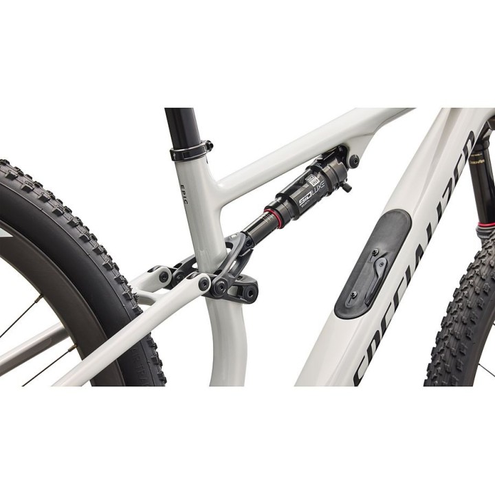 Vélo Specialized Epic 8 Expert Di2 Gloss Dolomite Metallic / Obsidian 2026
