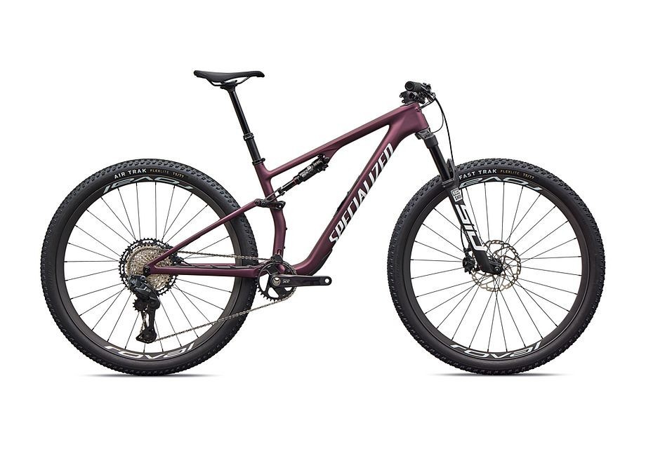 Bicicleta Specialized Epic 8 Expert Di2 Satin Bordeaux Metallic / White 2026