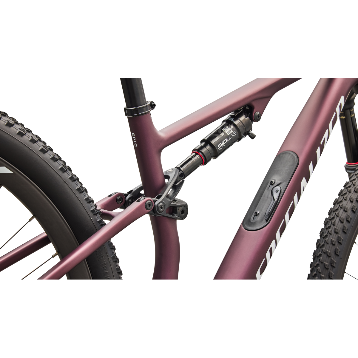 Vélo Specialized Epic 8 Expert Di2 Satin Bordeaux Metallic / Blanc 2026
