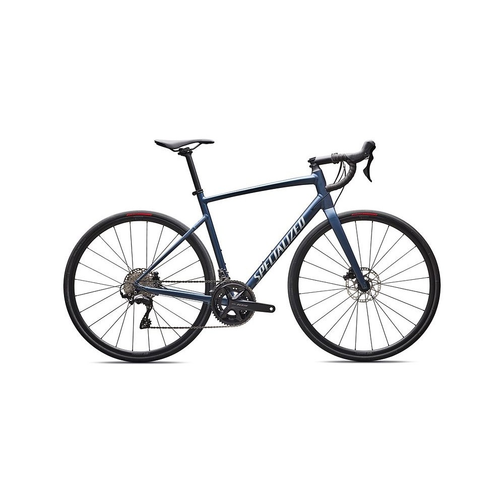 Vélo Specialized Allez Comp Cast Bleu métallisé / Blanc dune 2026