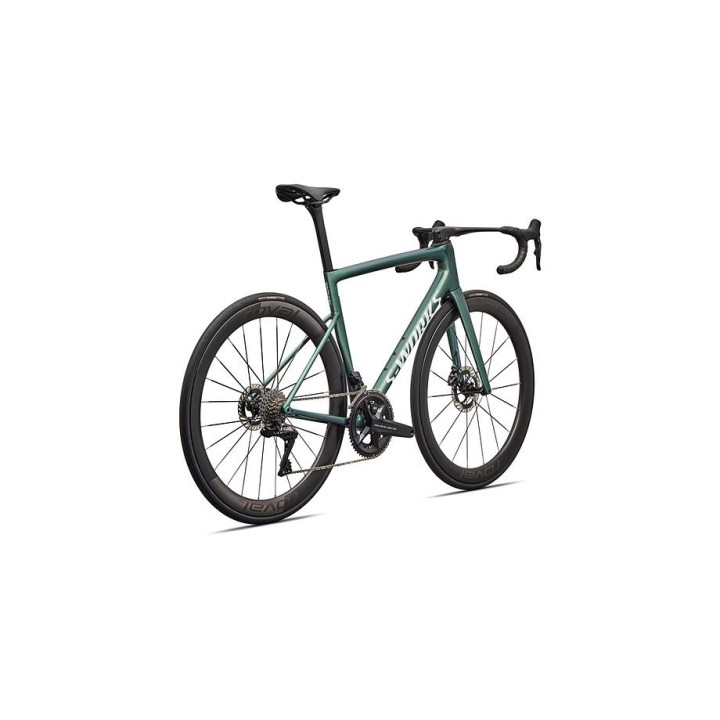 Bicicleta Specialized S-Works Tarmac SL8 - Shimano Dura-Ace Di2 Gloss Premium Fjord Metallic / White Metallic Silver 2026