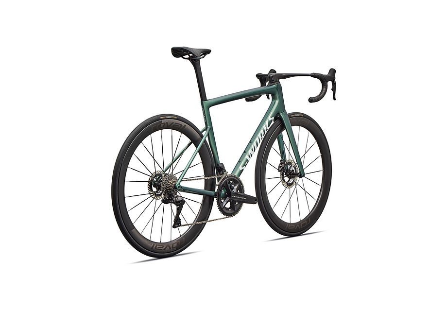 Bicicleta Specialized S-Works Tarmac SL8 - Shimano Dura-Ace Di2 Gloss Premium Fjord Metallic / White Metallic Silver 2026