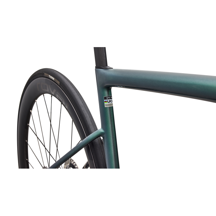 Bicicleta Specialized S-Works Tarmac SL8 - Shimano Dura-Ace Di2 Gloss Premium Fjord Metallic / White Metallic Silver 2026