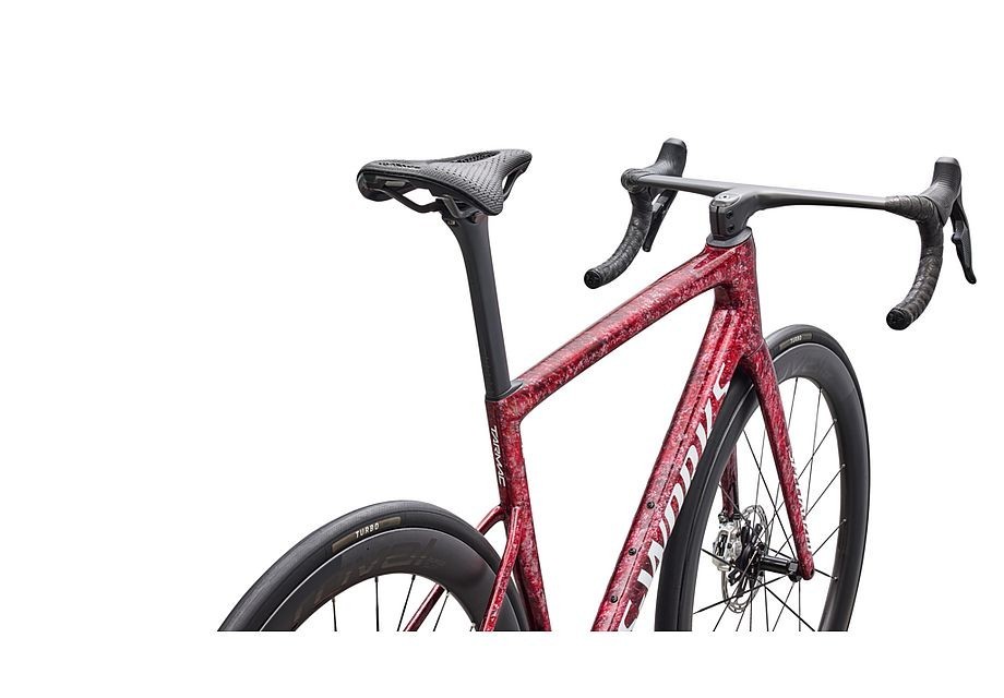 Vélo Specialized S-Works Tarmac SL8 Rouge brillant Shdwsil Wht Impasto 2026