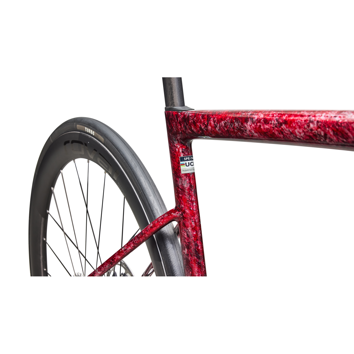 Vélo Specialized S-Works Tarmac SL8 Rouge brillant Shdwsil Wht Impasto 2026
