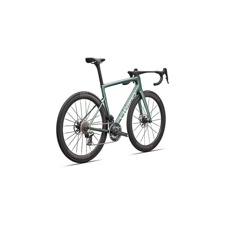 Bicicleta Specialized S-Works Tarmac SL8 SRAM RED AXS Gloss Premium Fjord Metallic / White Metallic Silver 2026