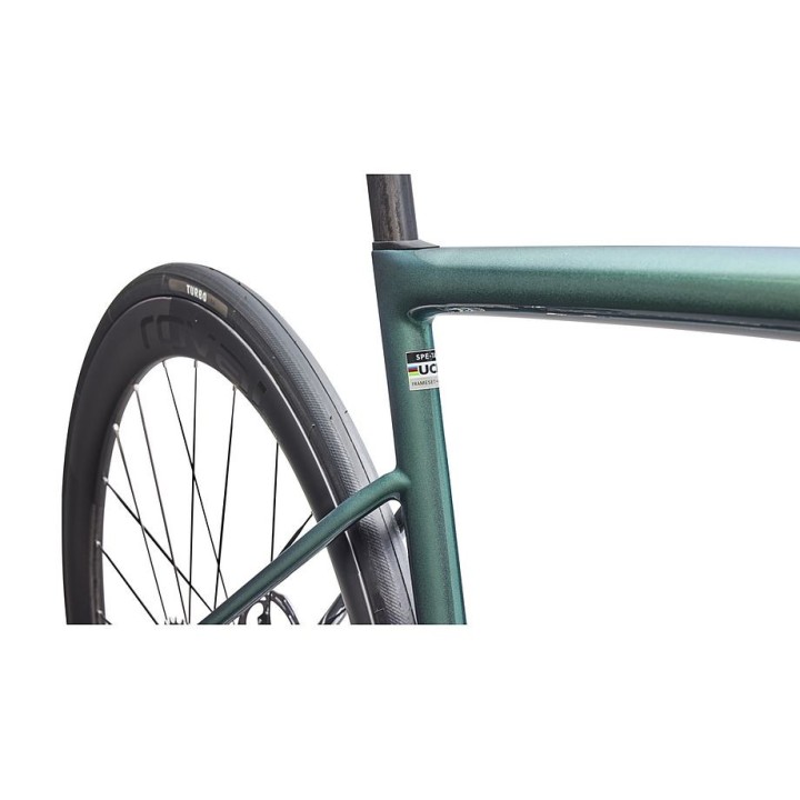 Bicicleta Specialized S-Works Tarmac SL8 SRAM RED AXS Gloss Premium Fjord Metallic / White Metallic Silver 2026
