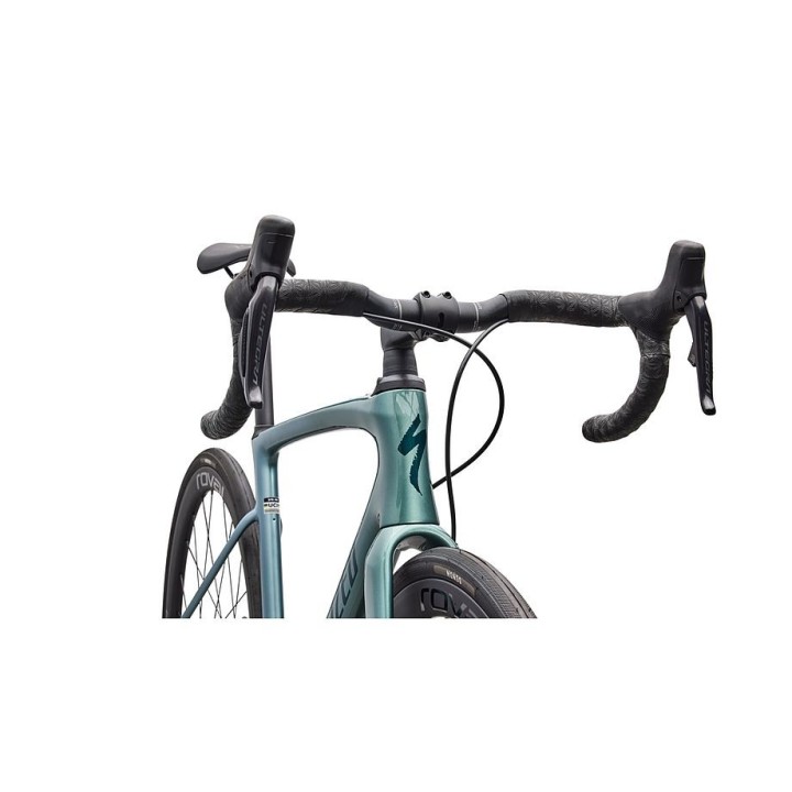 Bicicleta Specialized Roubaix Expert Gloss Fjord Metallic/White Pearl Fade/Emerald Metallic 2026
