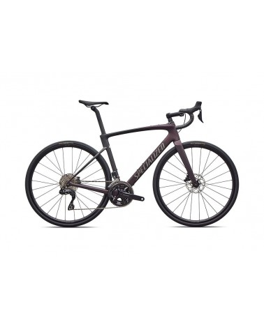 Bicicleta Specialized Roubaix Sl8 Comp Satin Solidity Metallic/Obsidian Metallic Fade/Smoke 2026