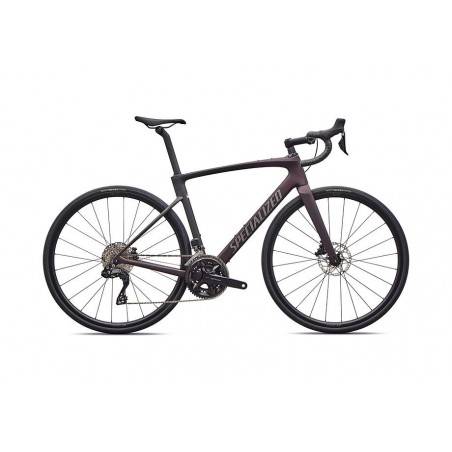 Vélo Specialized Roubaix Sl8 Comp Satin Solidité Métallisé/Obsidienne Métallisé Dégradé/Fumée 2026
