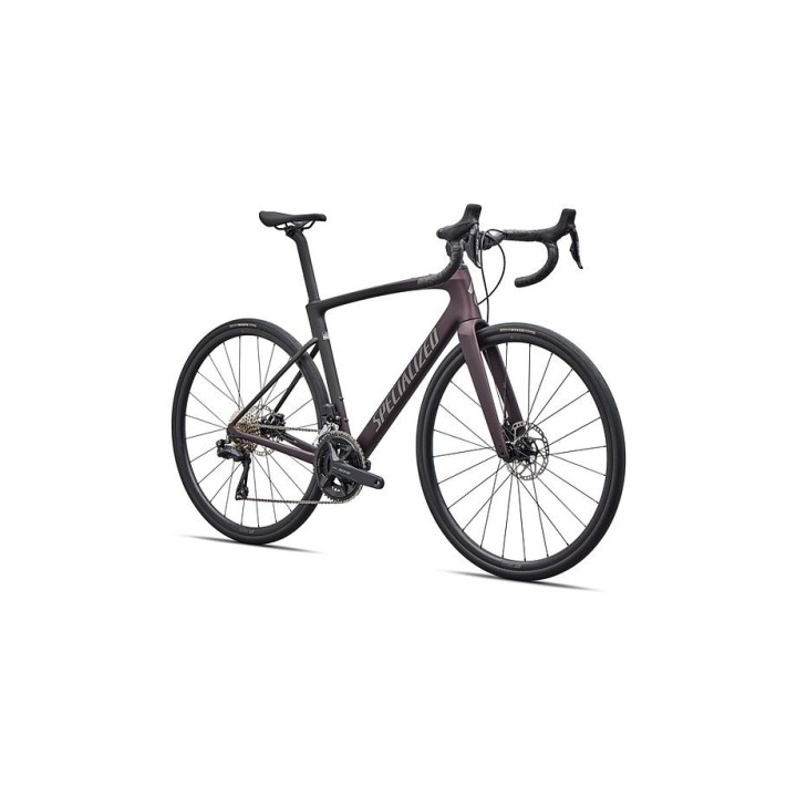 Vélo Specialized Roubaix Sl8 Comp Satin Solidité métallique/Obsidienne métallique dégradé/Fumée 2026