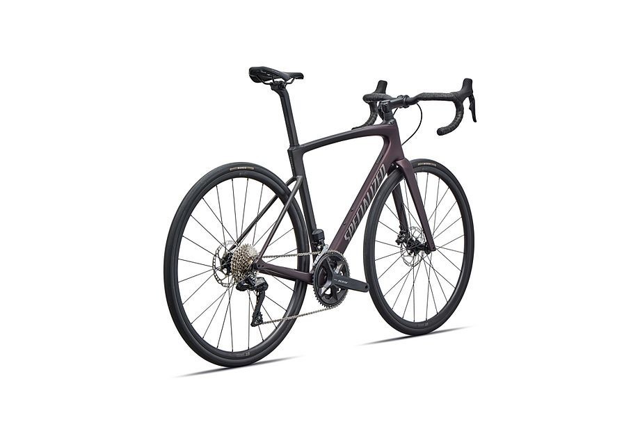 Bicicleta Specialized Roubaix Sl8 Comp Satin Solidity Metallic/Obsidian Metallic Fade/Smoke 2026