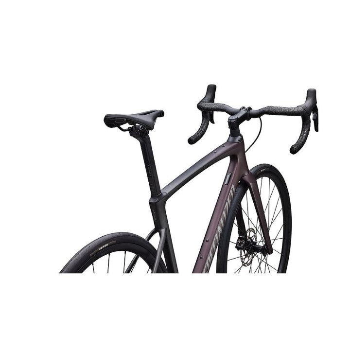 Bicicleta Specialized Roubaix Sl8 Comp Satin Solidity Metallic/Obsidian Metallic Fade/Smoke 2026