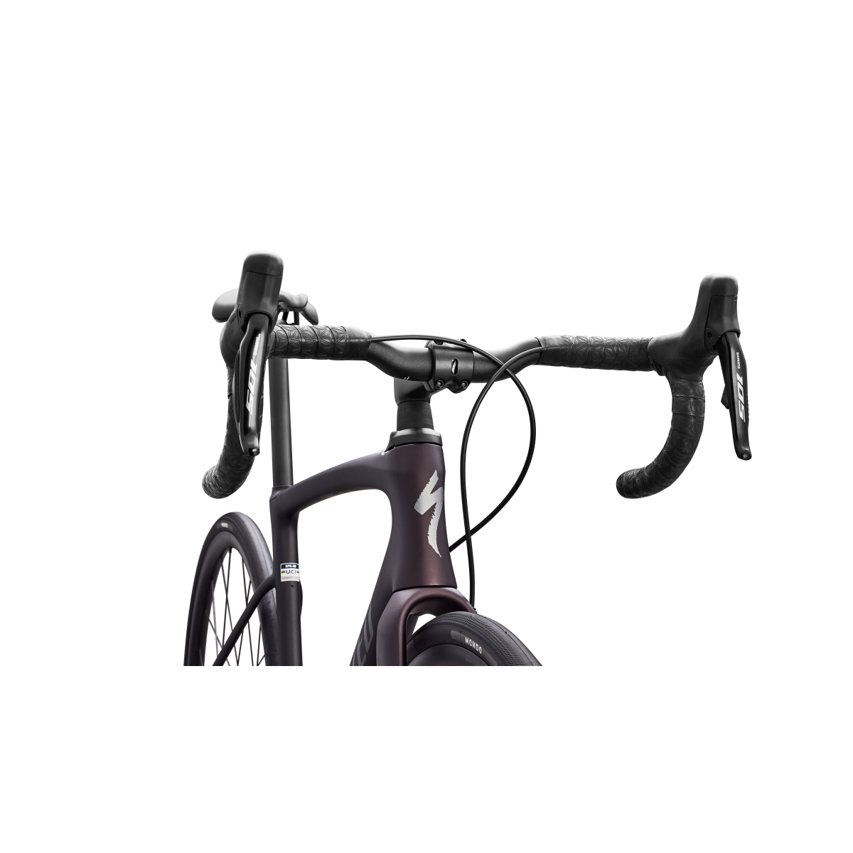 Vélo Specialized Roubaix Sl8 Comp Satin Solidité métallique/Obsidienne métallique dégradé/Fumée 2026