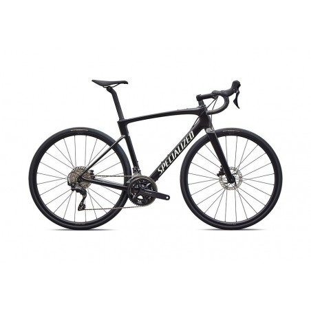 Vélo Specialized Roubaix Sl8 Sport 105 Gloss Obsidian Metallic/Dune White 2026