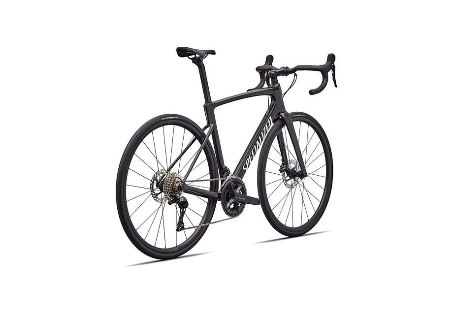 Vélo Specialized Roubaix Sl8 Sport 105 Gloss Obsidian Metallic/Dune White 2026
