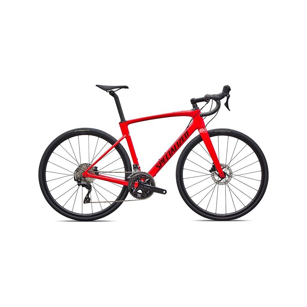 Vélo Specialized Roubaix Sl8 Sport 105 Rouge vif brillant/Obsidienne 2026
