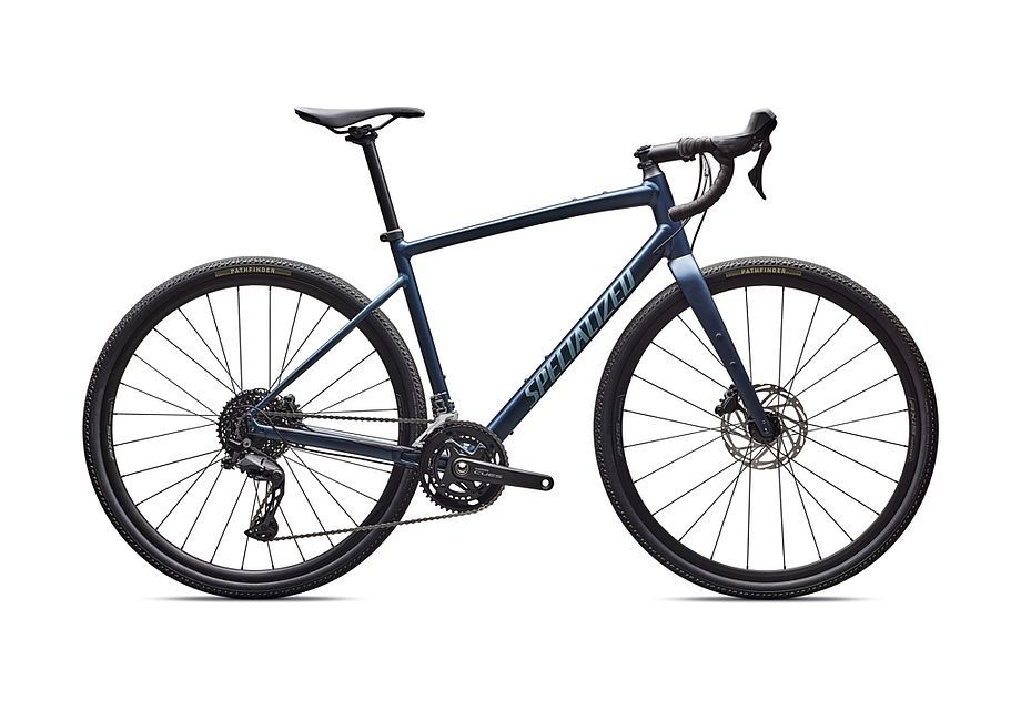 Vélo Specialized Diverge E5 Satin Cast Blue Metallic/Sea Foam 2026
