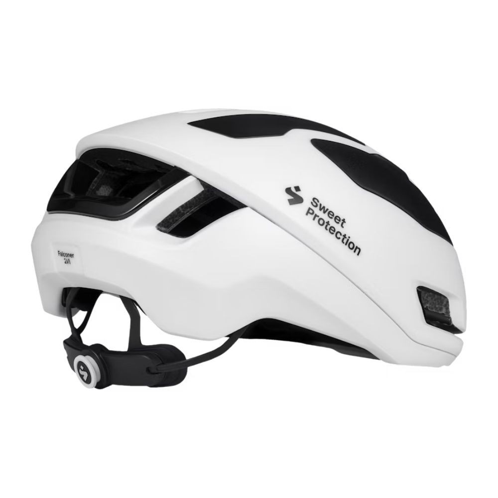 Casque Sweet Protection Falconer Aero 2Vi Mips Satin White|CASCO CARRETERA