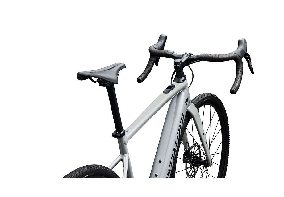 Vélo Specialized Turbo Creo 2 Comp E5 Gloss Dolomite Metallic / Dark Navy Metallic 2026