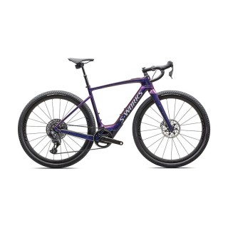 Bicicleta Specialized S-Works Turbo Creo 2 Gloss Carbon / Red To Blue Pearl Strata / Satin Liquid Silver 2025
