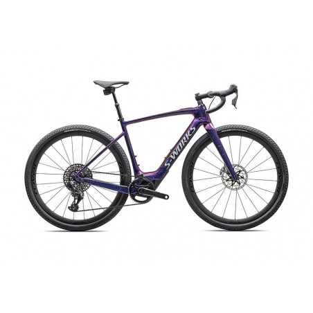 Bicicleta Specialized S-Works Turbo Creo 2 Gloss Carbon / Red To Blue Pearl Strata / Satin Liquid Silver 2025