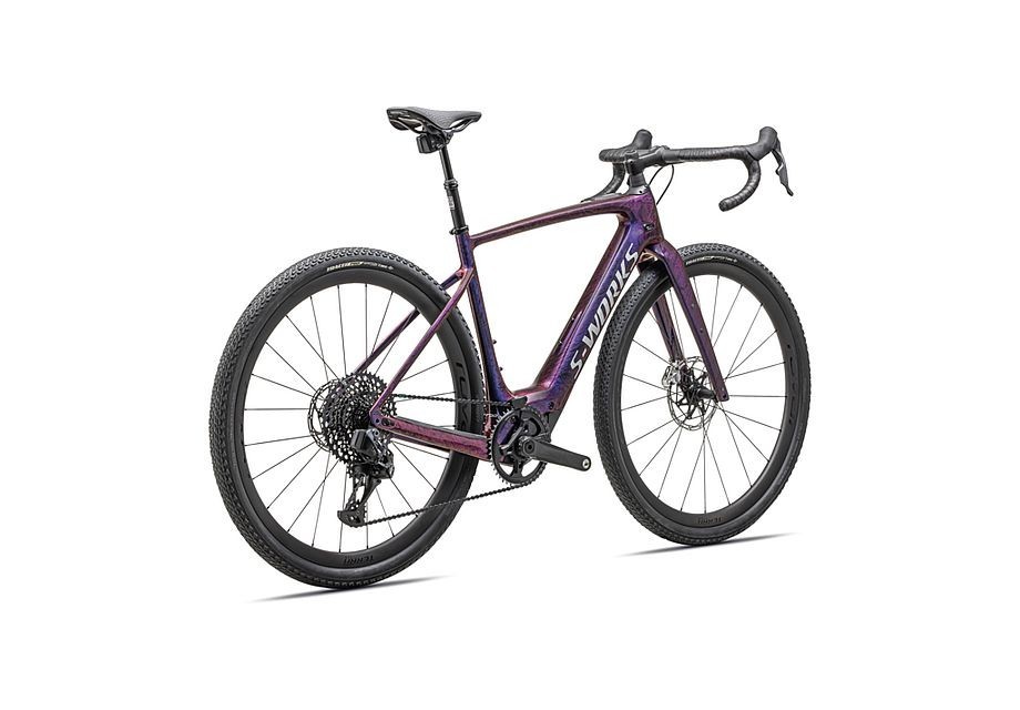 Bicicleta Specialized S-Works Turbo Creo 2 Gloss Carbon / Red To Blue Pearl Strata / Satin Liquid Silver 2025