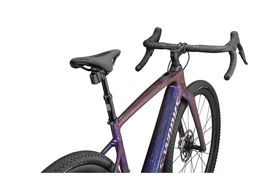 Bicicleta Specialized S-Works Turbo Creo 2 Gloss Carbon / Red To Blue Pearl Strata / Satin Liquid Silver 2025