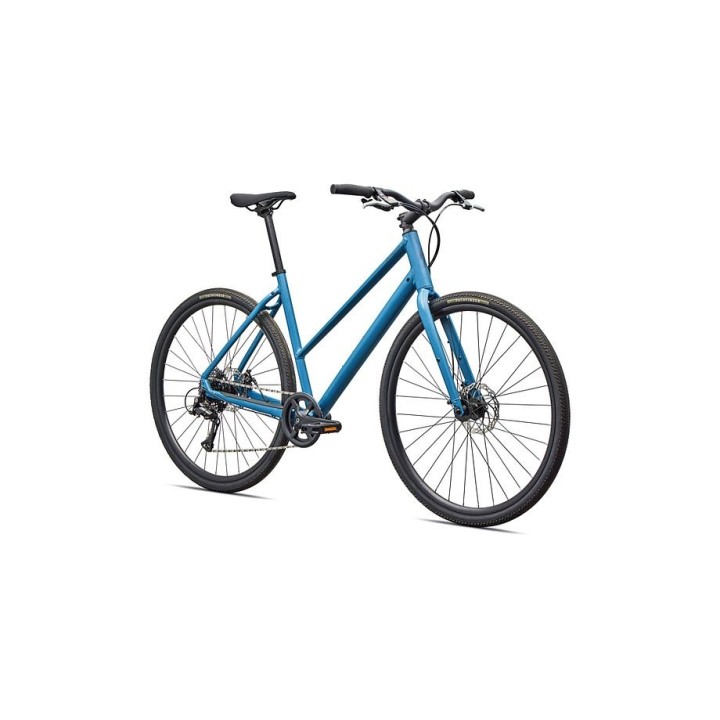 Bicicleta Specialized Sirrus X 1.0 Step-Through Satin Grey Blue / Cast Blue Metallic Frost Reflective 2026
