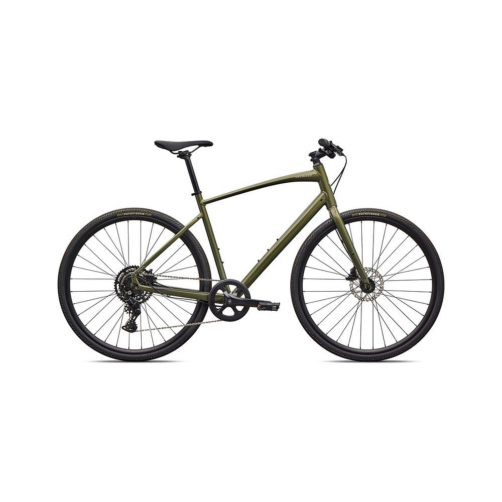 Vélo Specialized Sirrus X 2.0 Gloss Laruel Green Metallic / Sandstone Metallic Frost Reflective 2026