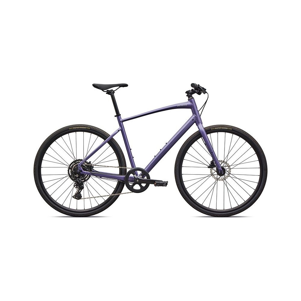 Vélo Specialized Sirrus X 2.0 Satin Mauve Metallic / Dolomite Metallic Frost Reflective 2026