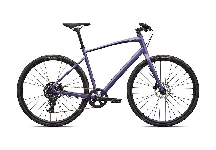 Vélo Specialized Sirrus X 2.0 Satin Mauve Metallic / Dolomite Metallic Frost Reflective 2026