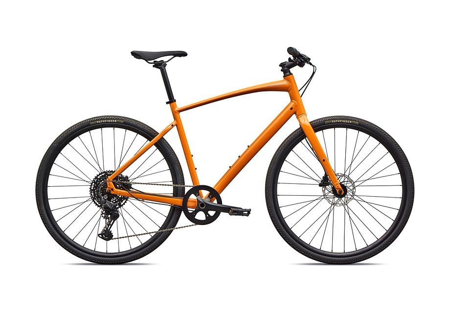 Vélo Specialized Sirrus X 3.0 Gloss 50 % Cqv Reflex Fine Viloet Ghost Pearl Over Orange Zest / Desert Metallic Frost 2026