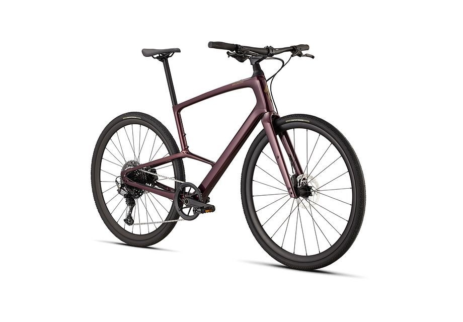 Vélo Specialized Sirrus X 5.0 Gloss Bordeaux Metallic / Burnt Gold Metallic Frost Reflective 2026