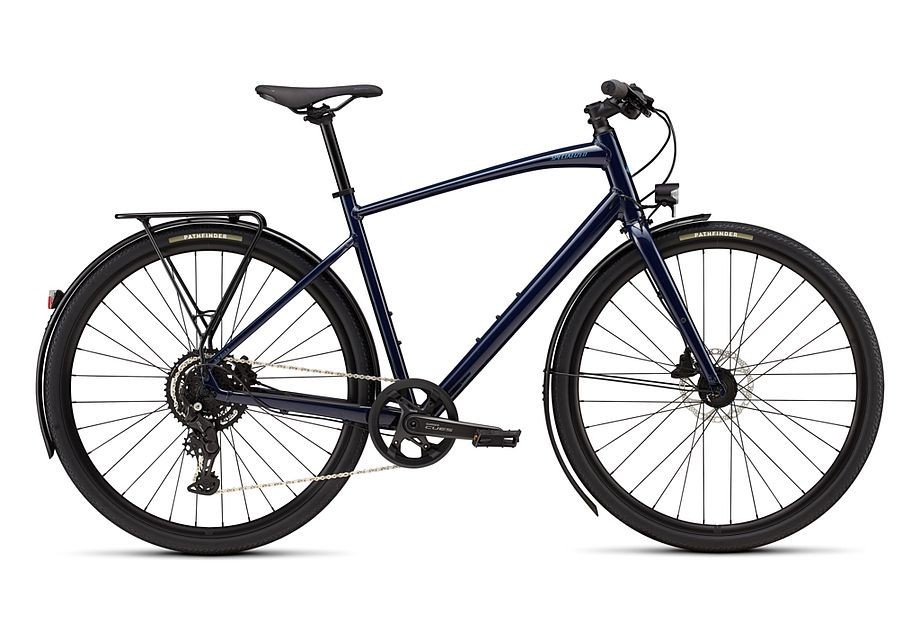 Bicicleta Specialized Sirrus X 2.0 Eq Gloss Deep Marine / Grey Blue Frost Reflective 2026